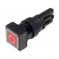 Q18D-10; Switch: push-button; Stabl.pos: 1; 16mm; red; Pos: 2; -25÷70°C; EATON ELECTRIC Q18D-10; Switch: push-button; Stabl.pos: 1; 16mm; red; Pos: 2; -25÷70°C; EATON ELECTRIC