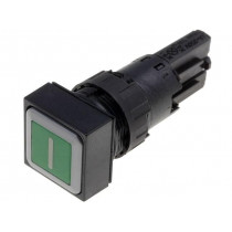 Q18D-11; Switch: push-button; Stabl.pos: 1; 16mm; green; Pos: 2; -25÷70°C; EATON ELECTRIC Q18D-11; Switch: push-button; Stabl.pos: 1; 16mm; green; Pos: 2; -25÷70°C; EATON ELECTRIC