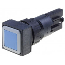 Q18D-BL; Switch: push-button; Stabl.pos: 1; 16mm; blue; Pos: 2; -25÷70°C; EATON ELECTRIC