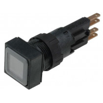 Q18DR-WS; Switch: push-button; Stabl.pos: 2; 16mm; white; Pos: 2; -25÷70°C; EATON ELECTRIC