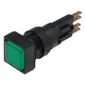 Q18LF-GN; Control lamp; 16mm; RMQ-16; -25÷70°C; Ø16.2mm; Colour: green; EATON ELECTRIC