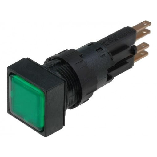 Q18LF-GN; Control lamp; 16mm; RMQ-16; -25÷70°C; Ø16.2mm; Colour: green; EATON ELECTRIC