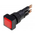 Q18LF-RT; Control lamp; 16mm; RMQ-16; -25÷70°C; Ø16.2mm; Colour: red; EATON ELECTRIC