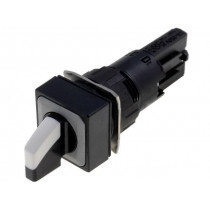 Q18WK1; Switch: rotary; Stabl.pos: 1; 16mm; white; Pos: 2; Man.series: RMQ-16; EATON ELECTRIC