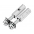 0336700000 Q 2 SAK4; Screw bridge; Application: SAK4; ways: 2; WEIDMÜLLER 0336700000 Q 2 SAK4; Screw bridge; Application: SAK4; ways: 2; WEIDMÜLLER