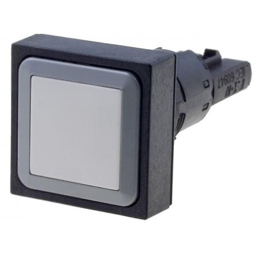 Q25D-WS; Switch: push-button; Stabl.pos: 1; 16mm; white; Pos: 2; -25÷70°C; EATON ELECTRIC