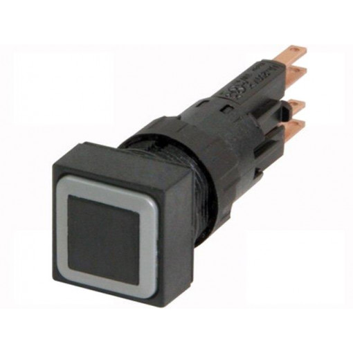 Q25DR-SW; Switch: push-button; Stabl.pos: 2; 16mm; black; Pos: 2; -25÷70°C; EATON ELECTRIC