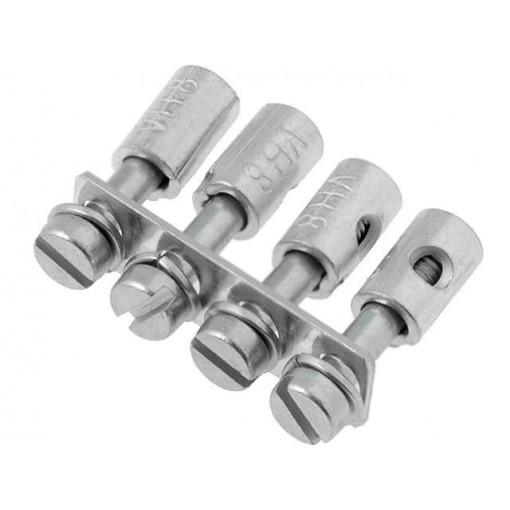 0337200000 Q 4 SAK2.5; Screw bridge; Application: SAK2.5; ways: 4; WEIDMÜLLER