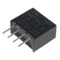QDC1S-1205S; Converter: DC/DC; 1W; Uin: 10.8÷13.2V; 5VDC; SIL4; 7x11.7x10mm; QLT POWER QDC1S-1205S; Converter: DC/DC; 1W; Uin: 10.8÷13.2V; 5VDC; SIL4; 7x11.7x10mm; QLT POWER