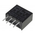 QDC1S-1215S; Converter: DC/DC; 1W; Uin: 10.8÷13.2V; 15VDC; SIL4; 7x11.7x10mm; QLT POWER QDC1S-1215S; Converter: DC/DC; 1W; Uin: 10.8÷13.2V; 15VDC; SIL4; 7x11.7x10mm; QLT POWER