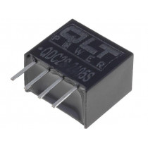 QDC2S-2405S; Converter: DC/DC; 2W; Uin: 21.6÷26.4V; 5VDC; SIL4; 7x11.7x10mm; QLT POWER QDC2S-2405S; Converter: DC/DC; 2W; Uin: 21.6÷26.4V; 5VDC; SIL4; 7x11.7x10mm; QLT POWER