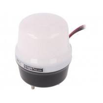 QMCL60-BZ-24; Signaller: lighting-sound; 24VDC; buzzer,continuous light; LED; QLIGHT