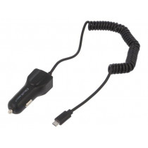 50143; Automotive power supply; USB A socket,USB micro plug; 5V/3,4A; QOLTEC