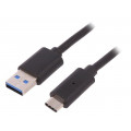 50491; Cable; D-Sub 15pin HD plug,both sides; 10m; Colour: black; Goobay