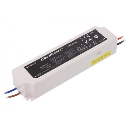 50943; Power supply: switched-mode; LED; 75W; 12VDC; 6.25A; IP67; OUT: 1; QOLTEC