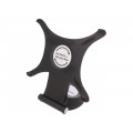 7814.UCH-IPAD2; Tablet holder; black; Mounting: free-standing handle; QOLTEC 7814.UCH-IPAD2; Tablet holder; black; Mounting: free-standing handle; QOLTEC