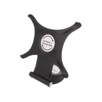7814.UCH-IPAD2; Tablet holder; black; Mounting: free-standing handle; QOLTEC 7814.UCH-IPAD2; Tablet holder; black; Mounting: free-standing handle; QOLTEC