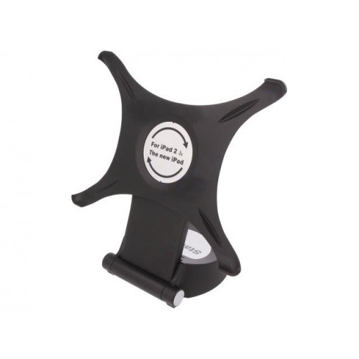 7814.UCH-IPAD2; Tablet holder; black; Mounting: free-standing handle; QOLTEC 7814.UCH-IPAD2; Tablet holder; black; Mounting: free-standing handle; QOLTEC