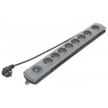 50167; Plug socket strip: protective; Sockets: 8; 230VAC; 16A; 1.8m; QOLTEC