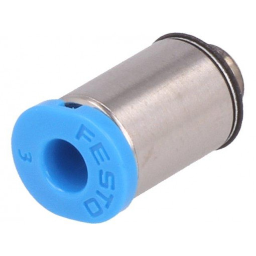 153313; Push-in fitting; threaded,straight; M5; outside; -0.95÷6bar; FESTO