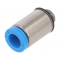 133004; Push-in fitting; threaded,straight; M5; outside; -0.95÷6bar; FESTO