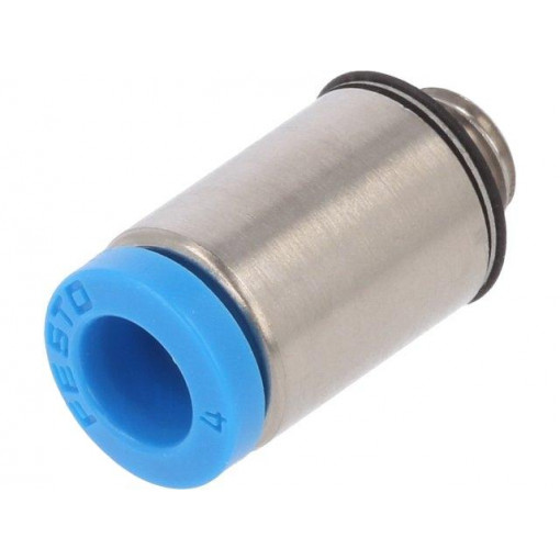 133004; Push-in fitting; threaded,straight; M5; outside; -0.95÷6bar; FESTO