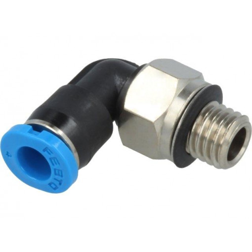 186352; Push-in fitting; threaded,angled 90°; M7; outside; -0.95÷6bar; FESTO