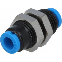 153376; Push-in fitting; threaded,straight; M10; outside; -0.95÷6bar; FESTO