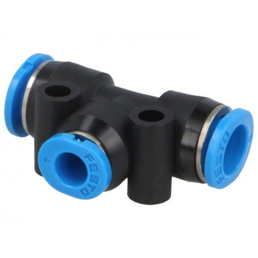 153369; Tee fitting; reductive,plug-in; -0.95÷6bar; Mat: polymer; Øin: 6mm; FESTO
