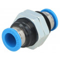 153160; Push-in fitting; threaded,straight; M20; outside; -0.95÷6bar; FESTO