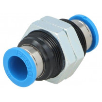 153160; Push-in fitting; threaded,straight; M20; outside; -0.95÷6bar; FESTO