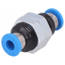 153157; Push-in fitting; threaded,straight; M12; outside; -0.95÷6bar; FESTO