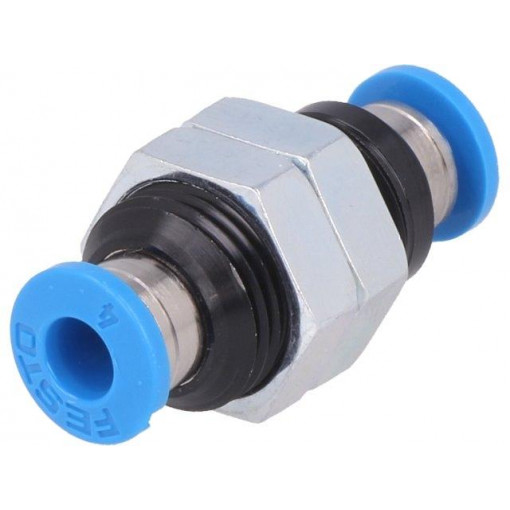 153157; Push-in fitting; threaded,straight; M12; outside; -0.95÷6bar; FESTO