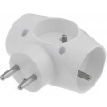 R-31; Connector: AC supply; splitter; 2P+PE; 250VAC; Output: 3x socket; TIMEX-ELEKTRO R-31; Connector: AC supply; splitter; 2P+PE; 250VAC; Output: 3x socket; TIMEX-ELEKTRO