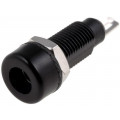 ; Socket; 4mm banana; 10A; 60VDC; black; nickel plated; insulated; SCI ; Socket; 4mm banana; 10A; 60VDC; black; nickel plated; insulated; SCI