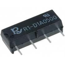 R1-D1A0500; Relay: reed; SPST-NO; Ucoil: 5VDC; 1A; max.250VDC; 10VA; Rcoil: 500Ω; Recoy/RAYEX ELECTRONICS