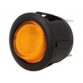 R13-112B-02-BY; ROCKER; SPST; Pos: 2; OFF-ON; 20A/14VDC; yellow; LED 14VDC; 50mΩ; SCI R13-112B-02-BY; ROCKER; SPST; Pos: 2; OFF-ON; 20A/14VDC; yellow; LED 14VDC; 50mΩ; SCI