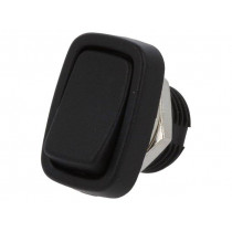 R13-213A-03; ROCKER; SPST; Pos: 2; OFF-ON; 3A/250VAC; black; none; 50mΩ; SCI