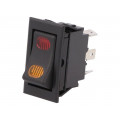 R13-220BC-01-BBRY; ROCKER; SPDT; Pos: 2; ON-ON; 20A/12VDC; black; neon lamp,point; 50mΩ; SCI R13-220BC-01-BBRY; ROCKER; SPDT; Pos: 2; ON-ON; 20A/12VDC; black; neon lamp,point; 50mΩ; SCI