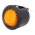 R13-244B-02-BY; ROCKER; DPST; Pos: 2; OFF-ON; 20A/12VDC; yellow; neon lamp; 50mΩ; SCI R13-244B-02-BY; ROCKER; DPST; Pos: 2; OFF-ON; 20A/12VDC; yellow; neon lamp; 50mΩ; SCI