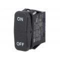 R13-258I-01-BB-9; ROCKER; SP3T; Pos: 3; (ON)-OFF-(ON); 10A/250VAC; black; none; 50mΩ; SCI R13-258I-01-BB-9; ROCKER; SP3T; Pos: 3; (ON)-OFF-(ON); 10A/250VAC; black; none; 50mΩ; SCI