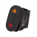 R13-271D3-01-BBRY; ROCKER; SP3T; Pos: 3; ON-OFF-ON; 21A/14VDC; black; LED 14VDC,point; SCI R13-271D3-01-BBRY; ROCKER; SP3T; Pos: 3; ON-OFF-ON; 21A/14VDC; black; LED 14VDC,point; SCI