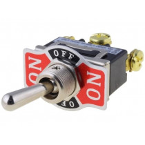 R13-29D-07-HPH; Switch: toggle; Pos: 3; SP3T; ON-OFF-ON; 10A/250VAC; -25÷70°C; SCI R13-29D-07-HPH; Switch: toggle; Pos: 3; SP3T; ON-OFF-ON; 10A/250VAC; -25÷70°C; SCI