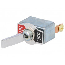 R13-401A2A-07-HPH; Switch: toggle; Pos: 2; SPST; OFF-ON; 50A/12VDC; Leads: M4 screws; SCI