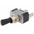 R13-423L1-01-HWR; Switch: toggle; Pos: 2; SPST; OFF-ON; 20A/12VDC; -20÷85°C; 50mΩ; SCI R13-423L1-01-HWR; Switch: toggle; Pos: 2; SPST; OFF-ON; 20A/12VDC; -20÷85°C; 50mΩ; SCI