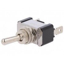 R13-5-01-HWR; Switch: toggle; Pos: 2; SPST; OFF-ON; 20A/12VDC; 0÷65°C; 50mΩ; 1.5kV; SCI