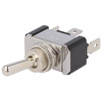 R13-6-01-HWR; Switch: toggle; Pos: 3; SPDT; ON-ON; 20A/12VDC; 0÷65°C; Toggle: round; SCI