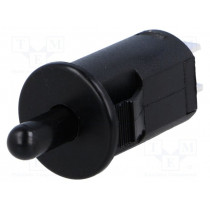 R13-918A-01; Switch: door; Pos: 2; SPST-NO; 10A/250VAC; Illumin: none; Mat: nylon; SCI R13-918A-01; Switch: door; Pos: 2; SPST-NO; 10A/250VAC; Illumin: none; Mat: nylon; SCI