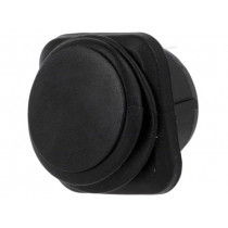 R13-203A84-01-BBNN5; ROCKER; SPST; Pos: 2; OFF-ON; 10A/250VAC; black; IP65; none; 50mΩ; SCI