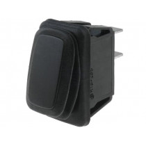 R13-238A8-01; ROCKER; SPST; Pos: 2; OFF-ON; 16A/250VAC; black; IP65; none; 50mΩ; SCI